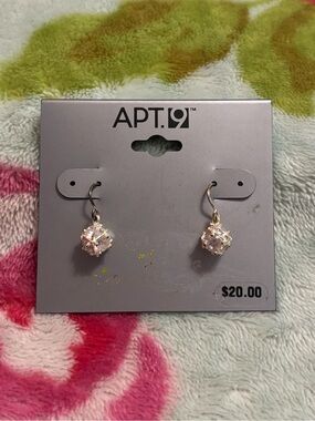 Apt. 9 Crystal Drop Earrings - Gold Tone